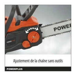 Tronçonneuse A Batterie 40v Dual Power Powdpg7576 - Guide De 350 Mm, Moteur Brusless - Livrée Sans Batterie Ni Chargeur -Outils De Jardin 02802977bb244ca5