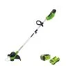 Greenworks Coupe-bordures 40v 30cm+ Batterie 2ah +chargeur -Outils De Jardin 1055087 001