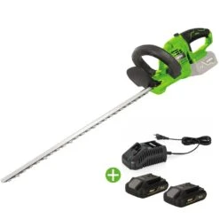 Taille Haies Sans Fil 20v Vito Lame 51cm + 2 Batteries 2ah + Chargeur Rapide -Outils De Jardin 4531edceddc617c7
