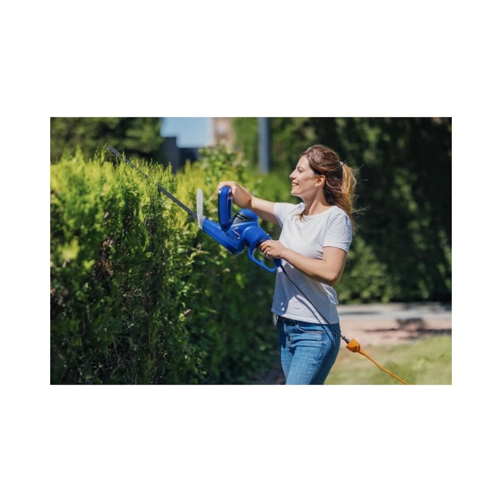 Taille-haies électrique 450 W Poignée Rotative 90° Guide 50 Cm Goodyear 4 Taille-haies électrique 450 W Poignée Rotative 90° Guide 50 Cm Goodyear – Image 2