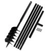 VIDAXL Tarière De Sol Avec Manche 150 Mm Et Tube D'extension 5 M Acier -Outils De Jardin 630d1e6d048219.15957950