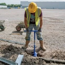 Tarière Pour Poteau 1070 X 155 Mm Bleu 24414 9 Tarière Pour Poteau 1070 X 155 Mm Bleu 24414 -Outils De Jardin 630d1e7b9018b7.11872996