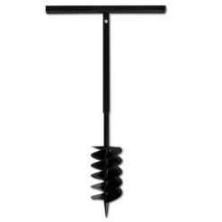 VIDAXL Tarière De Sol Avec Mèche De Tarière 150 Mm Acier Noir -Outils De Jardin 630d1e99e86d28.50354011