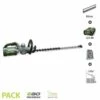 Pack Taille-haies Sans Fil Avec Batterie 2,5ah Et Chargeur Inclus Ego Ht6500e -Outils De Jardin 63503f03209201.50957094