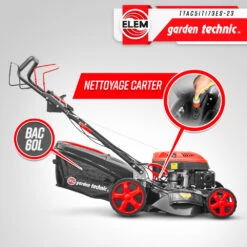 Tondeuse Thermique Autotractée 173cc - 50.6cm Avec Démarrage électrique -mulchin -Outils De Jardin 63c1367746b464.92314216