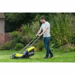 Ryobi Tondeuse A Gazon Pack One+ + Coupe-bordures 18v Sans Fil Rlm1833blt1825m : Rlm18x33b40 Et Coupe-bordures Olt1825m Offert -Outils De Jardin 63dbc02e977e81.40229579