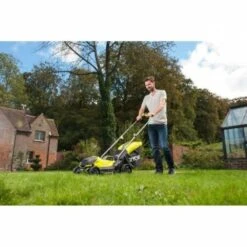 Ryobi Tondeuse A Gazon Pack One+ + Coupe-bordures 18v Sans Fil Rlm1833blt1825m : Rlm18x33b40 Et Coupe-bordures Olt1825m Offert -Outils De Jardin 63dbc02eae87d4.98832562