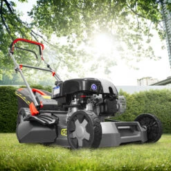 Tondeuse Thermique Tractée 161cc Avec Moteur Briggs And Stratton, Mulching Et éj -Outils De Jardin 64248035359907.62784520