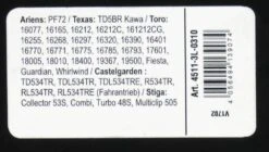 Courroie Trapézoïdale X-grip De Type 3l-0310 -Outils De Jardin 642480cfd291e2.07664448