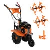 Motobineuse Transformable 7cv Travail 90cm 2 Av 1 Ar Dz-m122 -Outils De Jardin 642487d2c6d910.08075587