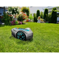 Gardena Tondeuse A Gazon Robot Sileno Minimo 250 – Connexion Bluetooth – Surface Tonte Max 250m² – Triple Lames Pivotantes (1520 -Outils De Jardin 6463cc77039727.20103669