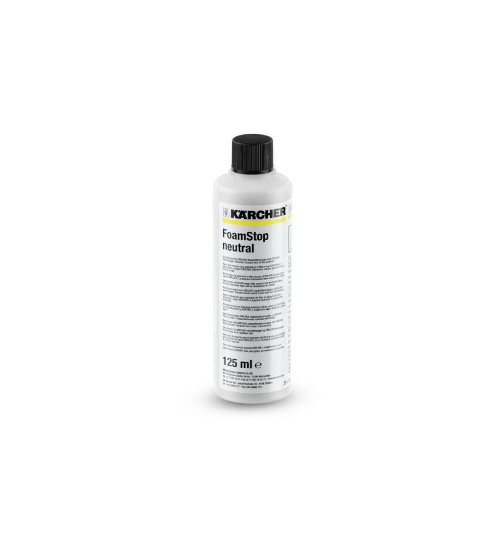 Karcher Kärcher Agent Anti-mousse Pour Aspirateur 125ml 3 Karcher Kärcher Agent Anti-mousse Pour Aspirateur 125ml