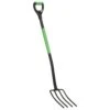 VIDAXL Fourche à Creuser De Jardin Avec Poignée En D Acier -Outils De Jardin 6464c632bc3591.59640286