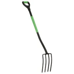 VIDAXL Fourche à Creuser De Jardin Avec Poignée En D Acier -Outils De Jardin 6464c632bf9607.81927412