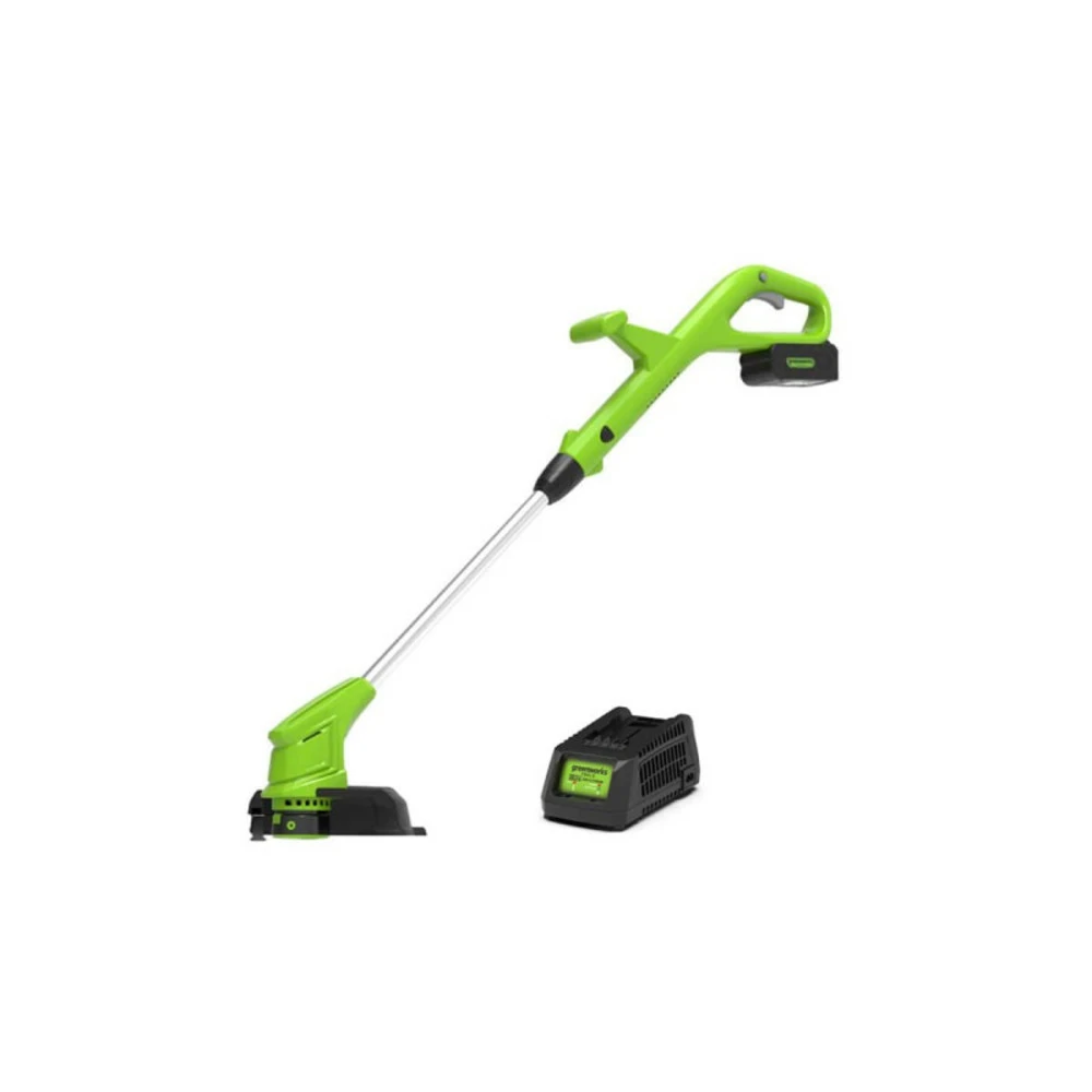 Coupe Bordure 30cm Greenworks 24v - 1 Batterie 2,0 Ah - 1 Chargeur - G24ltk2 3 Coupe Bordure 30cm Greenworks 24v - 1 Batterie 2,0 Ah - 1 Chargeur - G24ltk2