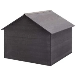 VIDAXL Garage Pour Tondeuse à Gazon Gris 80x80x70 Cm Wpc -Outils De Jardin 6479899cd3ccf3.55698697