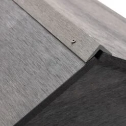 VIDAXL Garage Pour Tondeuse à Gazon Gris 80x80x70 Cm Wpc -Outils De Jardin 6479899cdeddd4.57567430