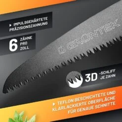 Scie D'élagage Pliante Zander 410 Mm -Outils De Jardin 6479899d96ff02.32789519