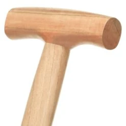 VIDAXL Bêche à Creuser De Jardin Avec Poignée En T Acier Et Bois Dur -Outils De Jardin 64798cc64025d4.96056046