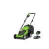 Tondeuse Greenworks 24v - Coupe De 33cm - 1 Batterie 2.0 Ah - 1 Micro-chargeur - G24lm33k2 1 Tondeuse Greenworks 24v - Coupe De 33cm - 1 Batterie 2.0 Ah - 1 Micro-chargeur - G24lm33k2 -Outils De Jardin 647d2d254803a7.99698052