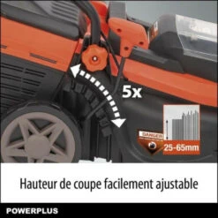 Tondeuse A Gazon A Batterie 20v 34 Cm De Coupe Powdpglws1 - Batterie 4ah Et Chargeur Inclus - Moteur Brushless -Outils De Jardin 648317fa7c7b93.87610036