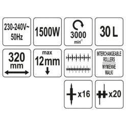Scarificateur électrique 1500 W -Outils De Jardin 648b4e36766f87.87289132