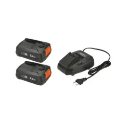 Gardena Kit De Démarrage 2 Batteries P4A PBA 18V 45 AL/45 Et Chargeur AL 1831