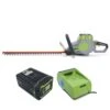 Taille-haies Brushless Batterie Lithium 60v 2.5 Ah Lame 61 Cm + Chargeur Warrior -Outils De Jardin 97a20d9161b8b8c5