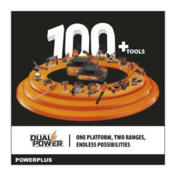 Tronçonneuse A Batterie 20v Dual Power Powdpg7570 - Guide De 300 Mm - Livrée Sans Batterie Ni Chargeur -Outils De Jardin b7bb23d5f2f3859b