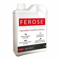 Traitement Curatif Anti Rouille Convertisseur De Rouille Ferose - Bidon 1 Litre -Outils De Jardin f8080ca1cca278c7
